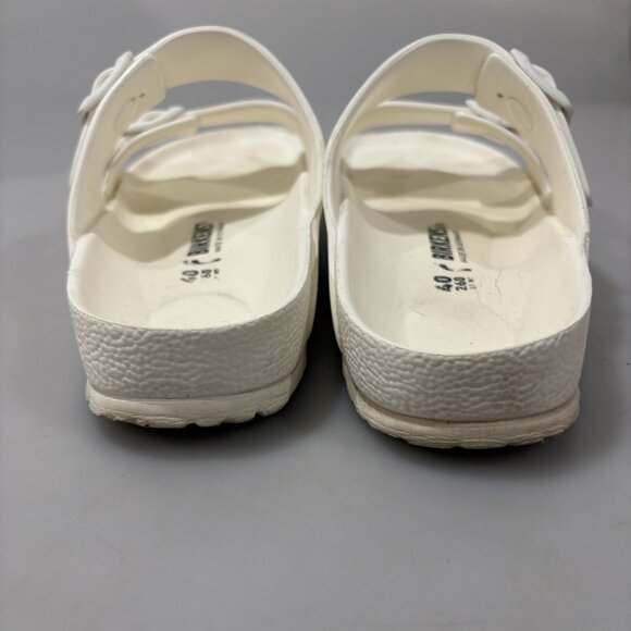 Birkenstock 40EU 7M 9L Arizona Essentials EVA Eggshell Lightweight Slide Sandals - Picture 6 of 7
